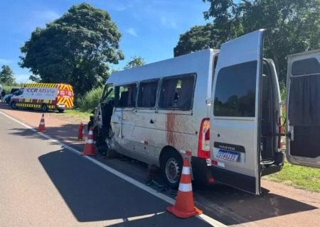 Passageira de van que saiu de Dourados morre em acidente na BR-163