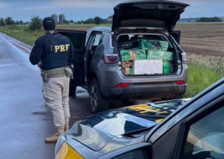 PRF encerra operação de combate ao crime na região de fronteira e apreende quase 12 toneladas de drogas
