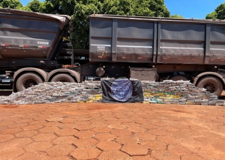 Ação conjunta apreende 385 kg de cocaína em Campo Grande