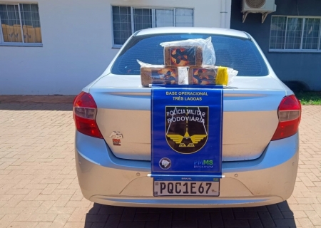 Polícia Militar Rodoviária prende homem transportando crack em Brasilândia