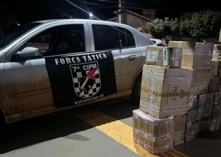 Carga de perfumes importados avaliada em mais de R$ 120 mil é apreendida em Bataguassu