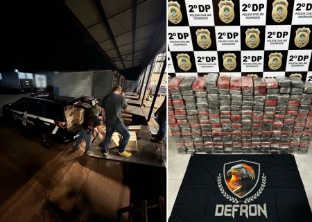 Polícia Civil apreende 200 kg de cocaína avaliados em R$ 15 milhões escondidos em carga de produtos de limpeza