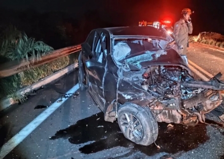 Mulher morre vítima de acidente entre Bataguassu e Santa Rita do Pardo