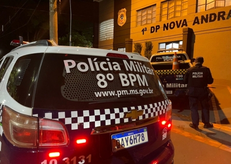 Motociclista é detido ao ser flagrado 'cortando giro' no centro de Nova Andradina