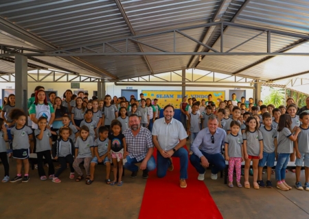 Investimentos na educação impulsionam ensino na Escola Professor Delmiro Salvione Bonin