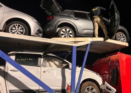 PRF apreende no Estado de SP carro clonado recheado de cocaína que saiu de MS