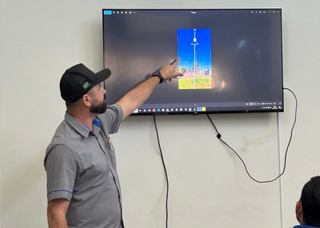 Taquarussu realiza reunião para apresentar projeto de instalação de câmeras de segurança no município