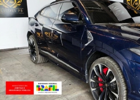 Ministério da Justiça leiloa Lamborghini avaliado em mais de R$ 1,5 milhão