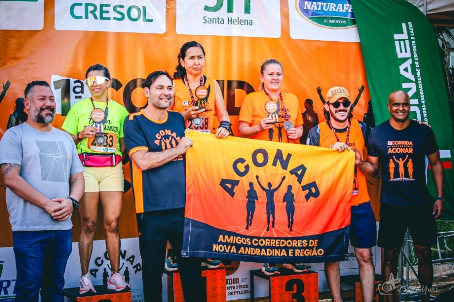 1ª Corrida de Aniversário da Aconar atrai cerca de 300 atletas em Nova Andradina
