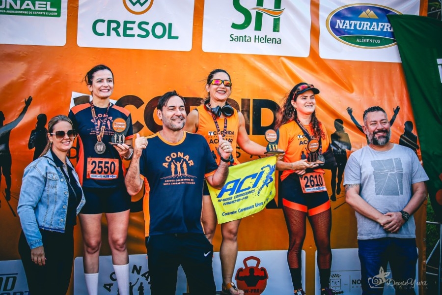 1ª Corrida de Aniversário da Aconar atrai cerca de 300 atletas em Nova Andradina