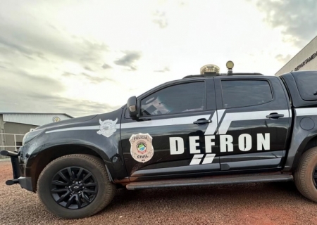 Defron cumpre mandado de prisão contra acusado de roubar joalheria em Dourados