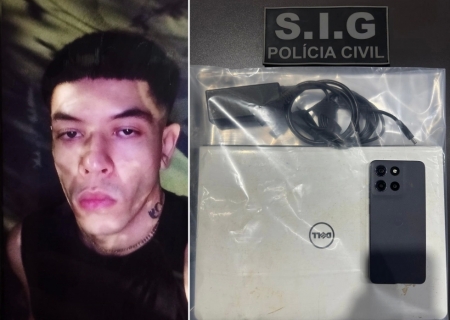 Estudante preso em Ivinhema por armazenar pornografia infantil confessa que baixou conteúdos da internet