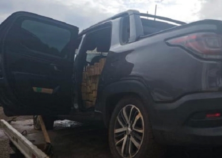 PRF apreende 1,1 tonelada de maconha em Campo Grande