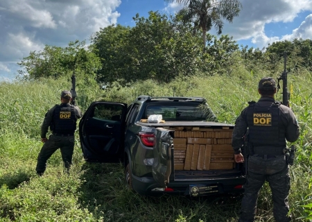 Carga de maconha avaliada em R$ 3 milhões é apreendida em Laguna Carapã