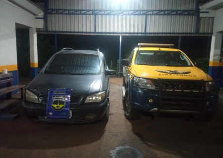 Veículo com restrição judicial é apreendido pela Polícia Militar Rodoviária em Nova Andradina