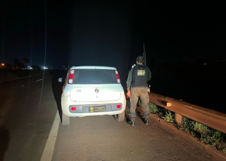DOF recupera veículo tomado em assalto em Dourados