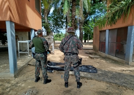 Polícia Ambiental localiza corpo de caseiro morto no ataque, inusitado e fatal por onça, em região isolada de Aquidauana