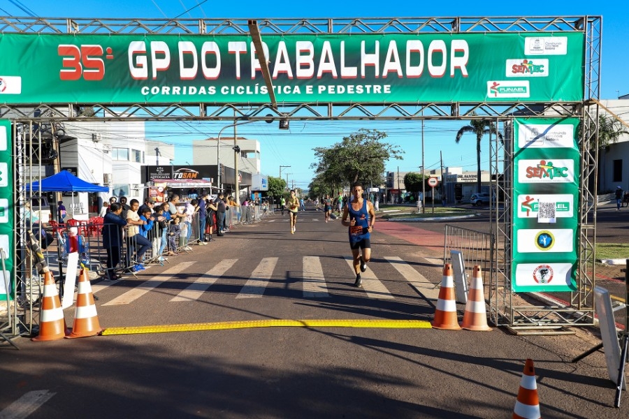 35ª Corrida do Trabalhador reúne mais de 550 atletas em Nova Andradina