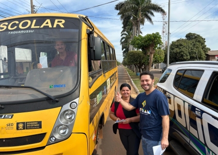 Blitz e homenagem fazem parte da programação da Campanha Maio Amarelo em Taquarussu