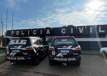 Ação da Polícia Civil resulta na prisão de suspeito por tentativa de homicídio em Anaurilândia