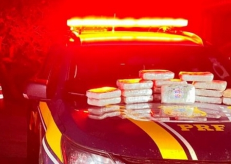 Traficante é preso com 16 kg de skunk em Camapuã