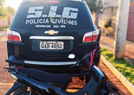 Polícia Civil recupera motoneta furtada em Dourados e identifica cadeia de receptação em Fátima do Sul
