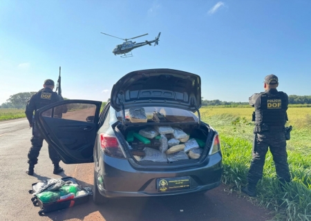 Ação conjunta apreende mais de 300 kg de drogas em Dourados