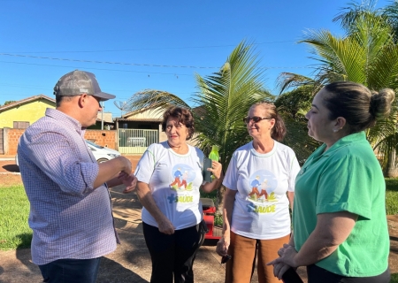 Prefeito Clóvis do Banco e secretário Fernando Pigari visitam Academia da Saúde