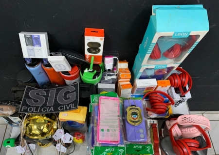 Após prisão por roubo violento, Polícia Civil identifica autor de outros nove furtos a residências e comércios em Naviraí