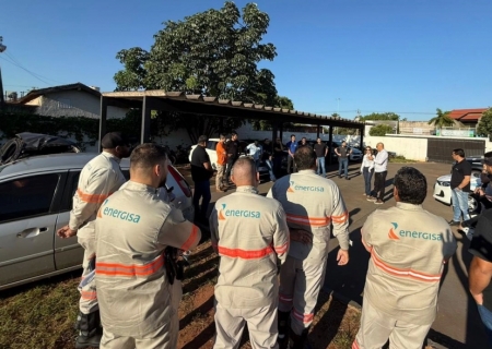 Polícia Civil e Científica deflagram operação contra 'gatos' de energia em Naviraí