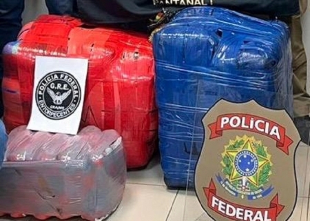 PF apreende 120 kg de maconha em Corumbá