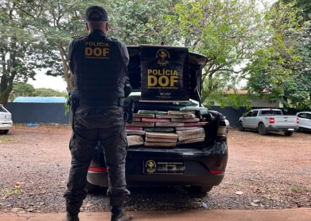 Casal é preso com drogas avaliadas em R$ 100 mil em Ponta Porã