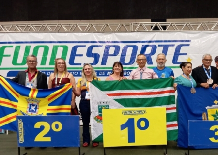 Idosos de Nova Andradina se destacam nos Jogos da Melhor Idade de MS