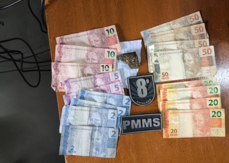 Motociclista do tráfico é preso pela Polícia Militar em Ivinhema