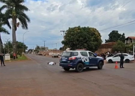 Colisão entre moto e caminhão termina com morte jovem em Sidrolândia