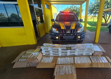 Policiais rodoviários federais apreendem 284 kg de maconha ao sentirem cheiro da droga em cabine de caminhão