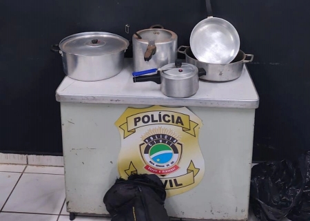 Durante operação, Polícia Civil prende autor de furto em Naviraí
