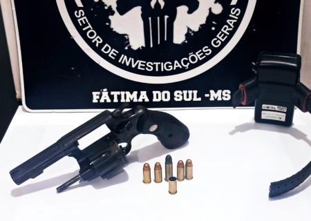 Suspeito de tentativa de homicídio é preso em Fátima do Sul