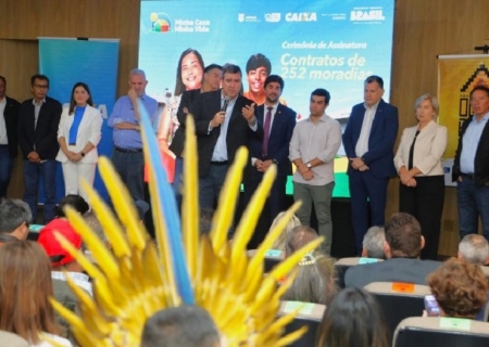 Casa própria: parceria vai levar moradias a dez aldeias indígenas e três assentamentos em MS