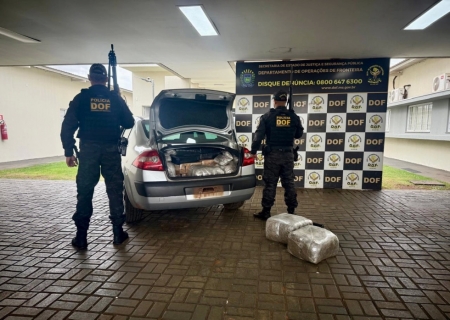 Drogas avaliadas em quase R$ 1 milhão são apreendidas em Dourados