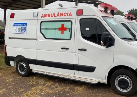 Governo entrega veículos e ambulâncias para reforçar saúde em Nova Andradina e mais 40 cidades de MS