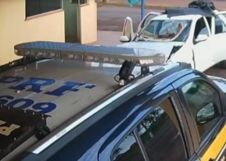 Carro acidentado é apreendido com quase 250 kg de maconha em Nova Alvorada do Sul