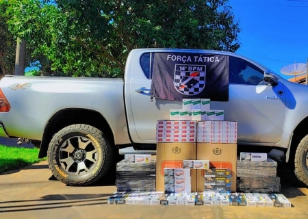 Vereador de Angélica é preso por contrabando na MS-276