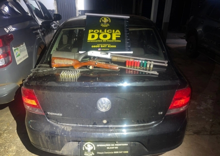 Homens são presos com armas de fogo em Guia Lopes da Laguna