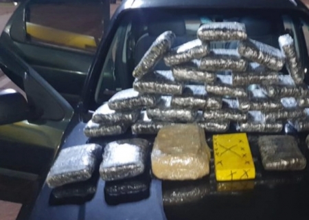 Dupla é presa com maconha e cocaína em Corumbá