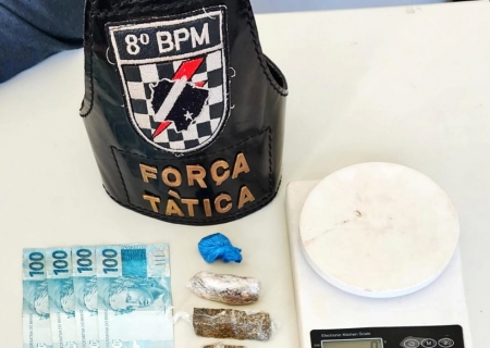 Adolescente de 17 anos é apreendido suspeito de tráfico de drogas em Nova Andradina