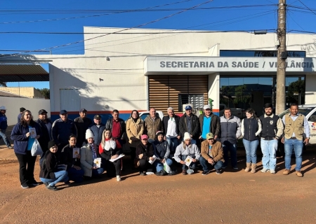 Gestão Municipal realiza mutirão contra a dengue em Taquarussu
