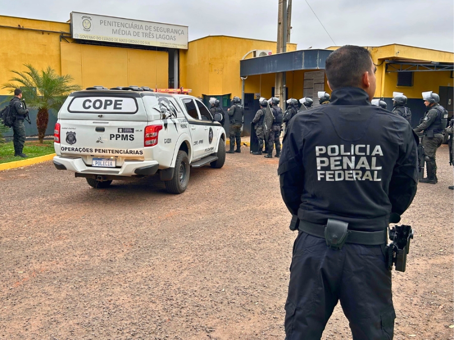 Oitava fase da 'Operação Mute' reforça vistorias em presídios de Mato Grosso do Sul