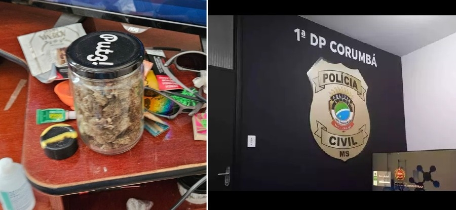 Da “maconha de luxo” às armas: Polícia Civil prende traficante com “Ice” e apreende arma de fogo em Corumbá