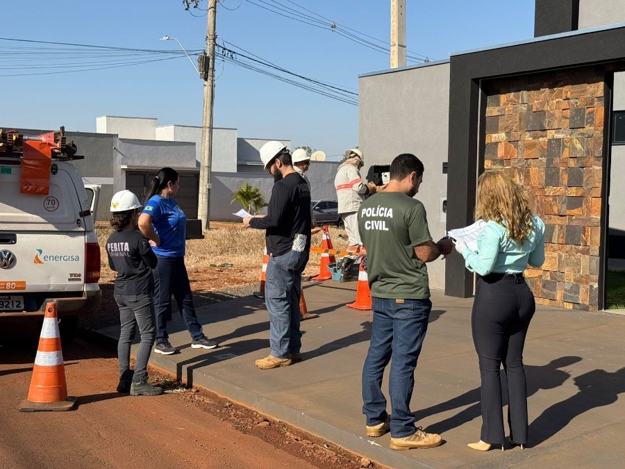Polícia Civil deflagra operação em Rio Brilhante para combater furto de energia elétrica